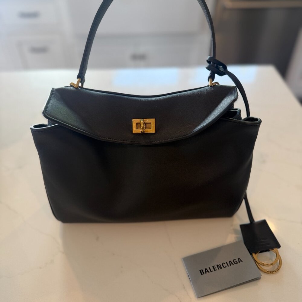 Balenciaga Small Rodeo Bag - Black